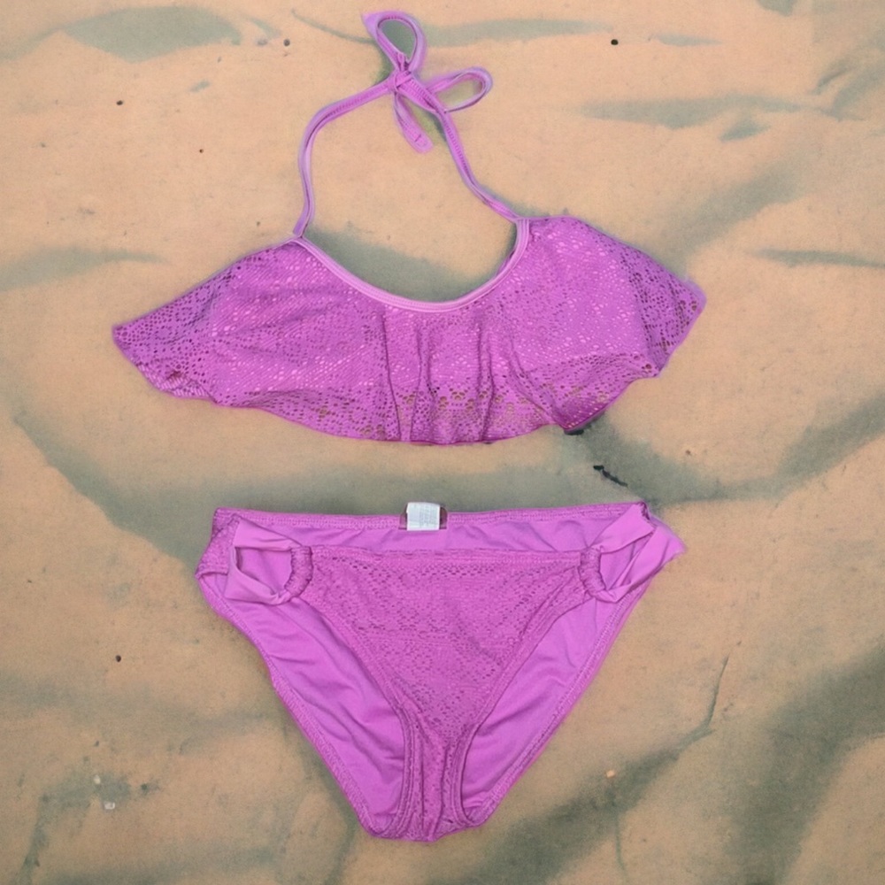 Hot Water flounce bikini